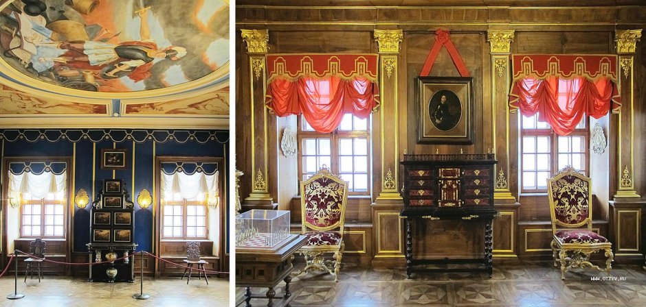 Дворец Меншикова голландские изразцы