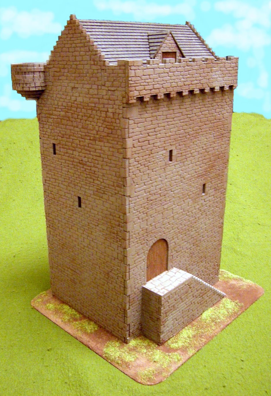 Medieval fortification Wood Tower