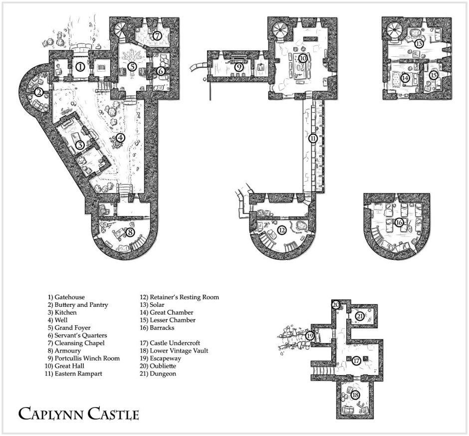 Motte Bailey Castle сборная моделька
