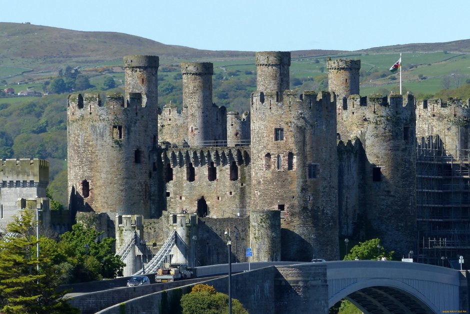 Крепость в Уэльсе Бомарис