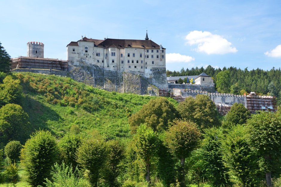 Замок чешский Штернберг внутри