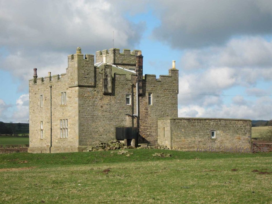 Замок Бервик Шотландия