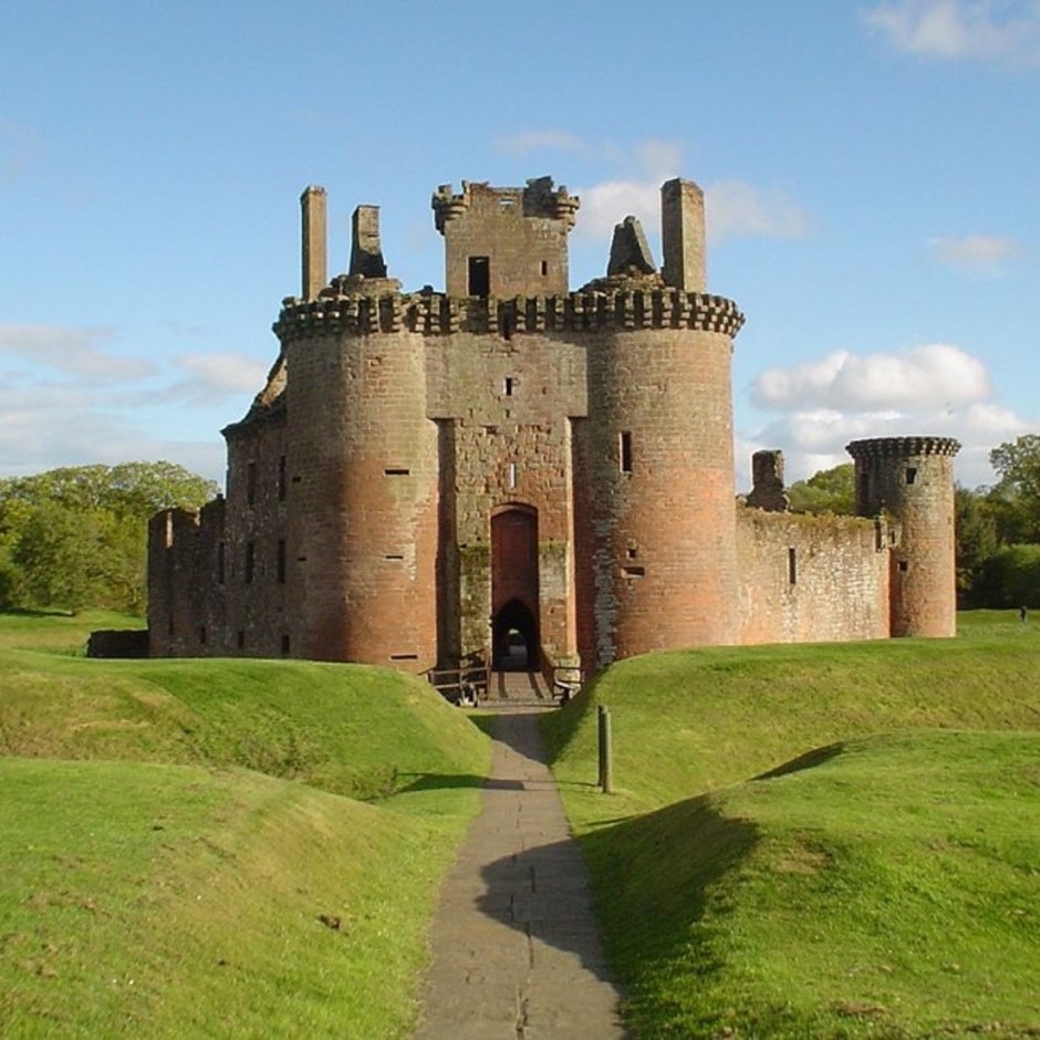 Замок карловери Шотландия