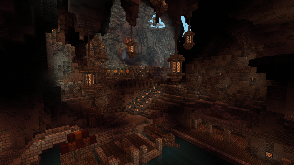 Minecraft Dungeons крепость