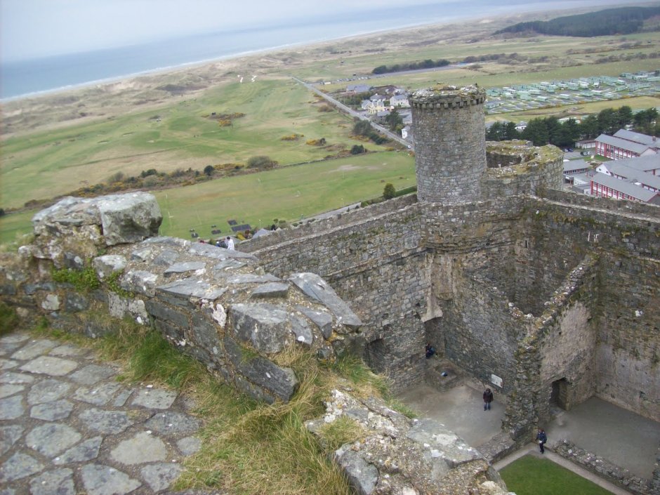 Замок Харлек в Уэльсе