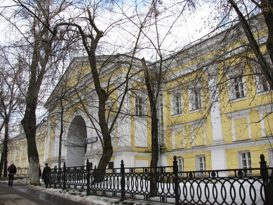 Слободской дворец в Лефортово в Москве
