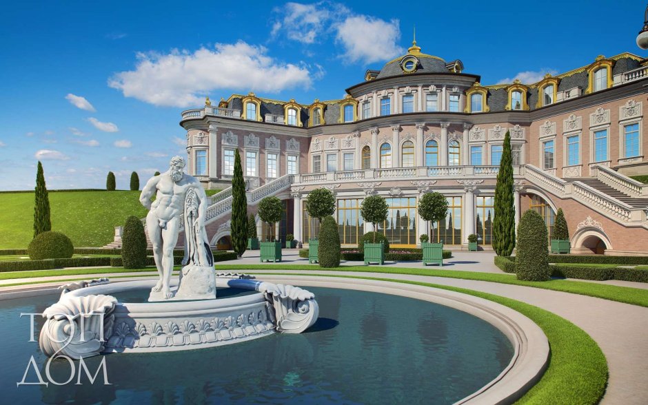 Дворец в Турции роскошный снаружи