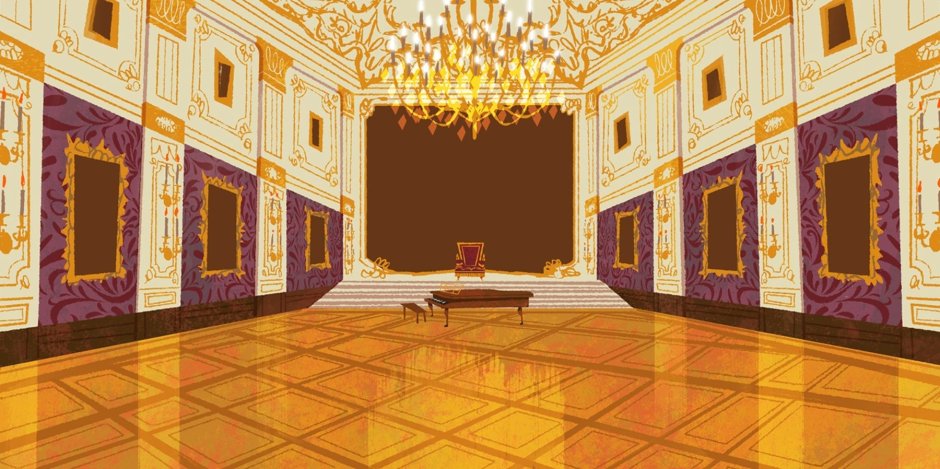 Внутренний интерьер классика дворцов
