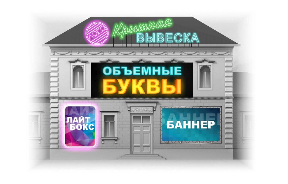 Вывеска баннер
