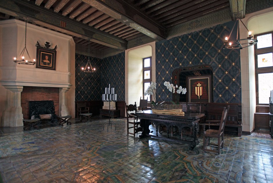 Chateau de la Bretesche интерьеры