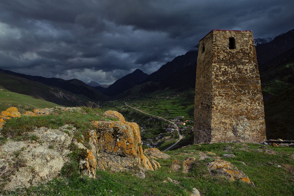Мертвый городок в Северной Осетии