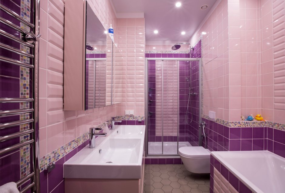 Ванные комнаты Отделанные сайдингом