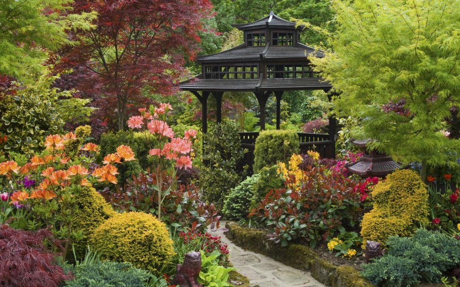 Ботанический сад Петра Великого японский сад