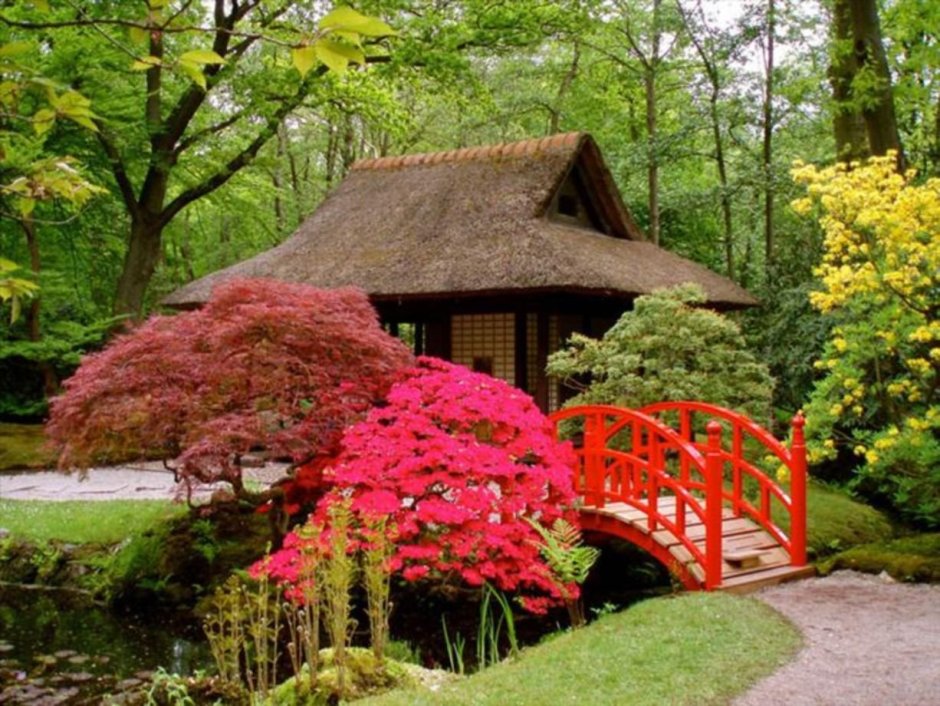 Садовое искусство Японии Киото