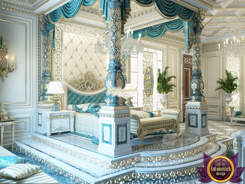 Королевский интерьер Luxury Antonovich Design