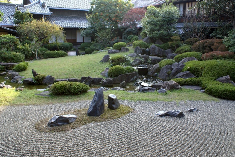 Карэсансуй японский сад