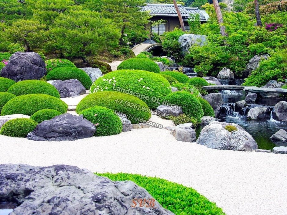 Ландшафтный сад в Японии