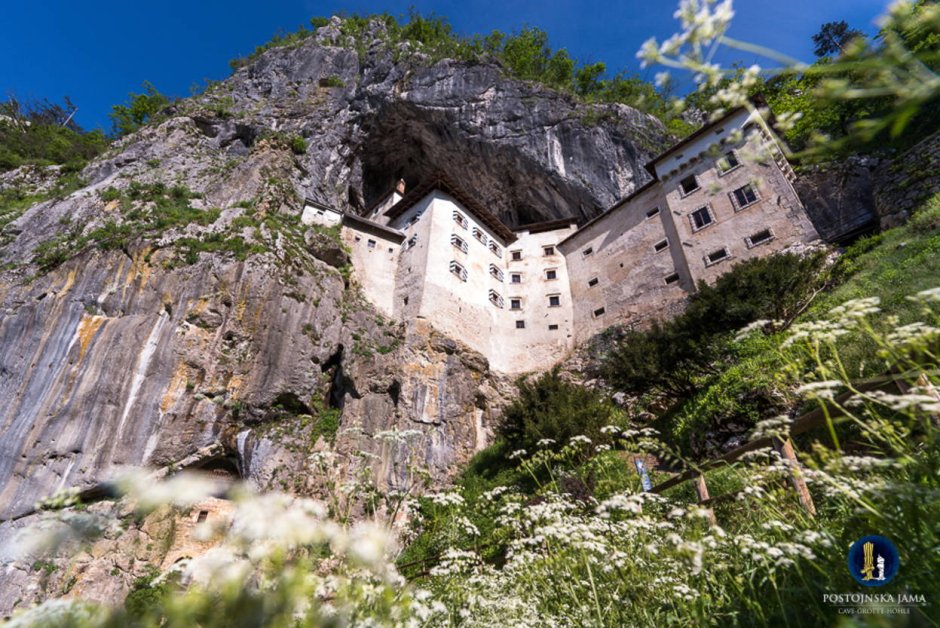 Замок в скале Словения Предъямский