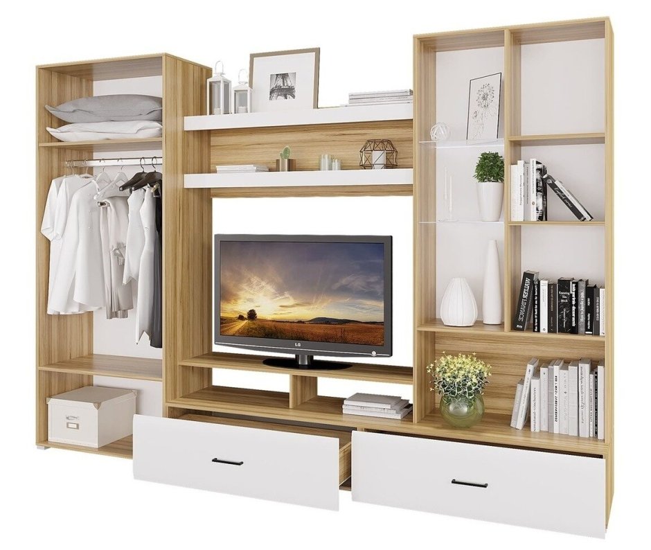 Гостиная Нэнси 1 Горизонт дуб золотой