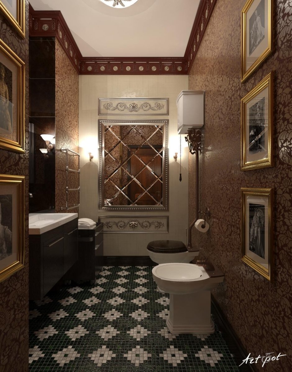 Эксклюзивные туалетные комнаты