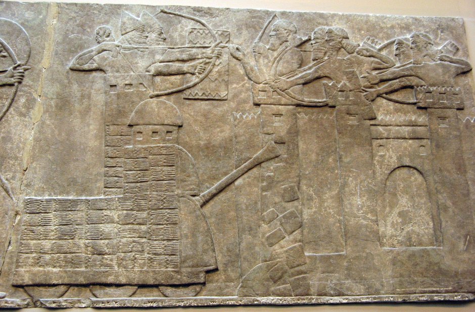 Ассирия барельефы британский музей