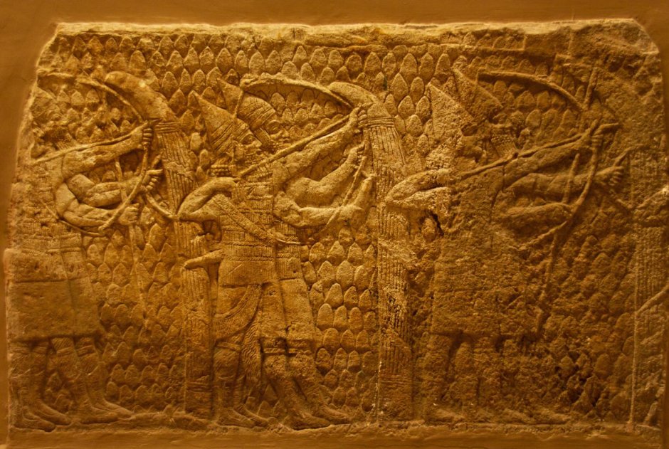 Ассирия Вавилония рельеф