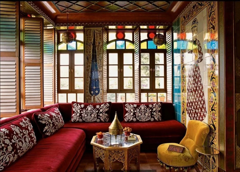 Марокканский стиль в стиле этно