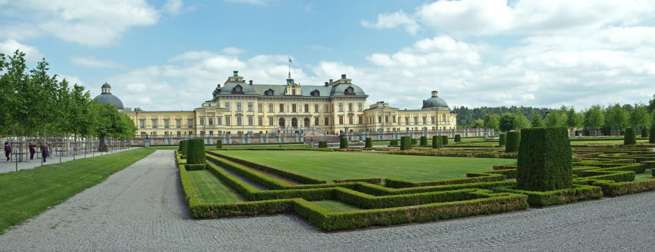 Королевская резиденция Дроттнингхольм (Стокгольм, Швеция)