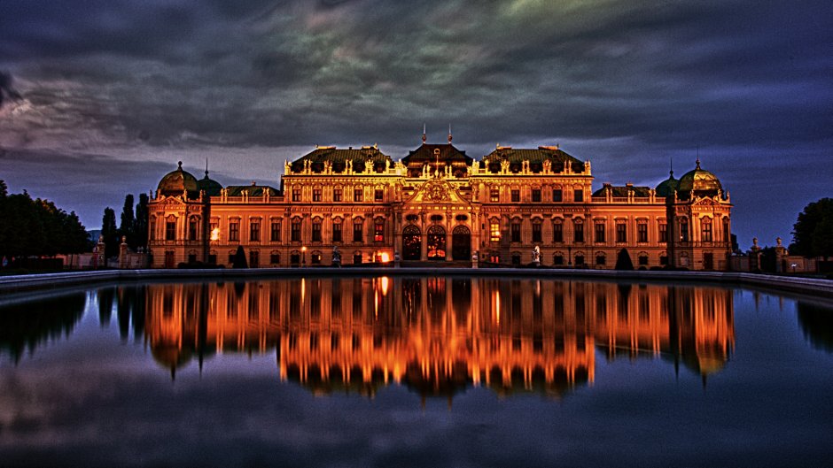 Известный дворец в Вене