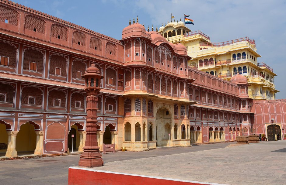 Розовый дворец в Джайпуре