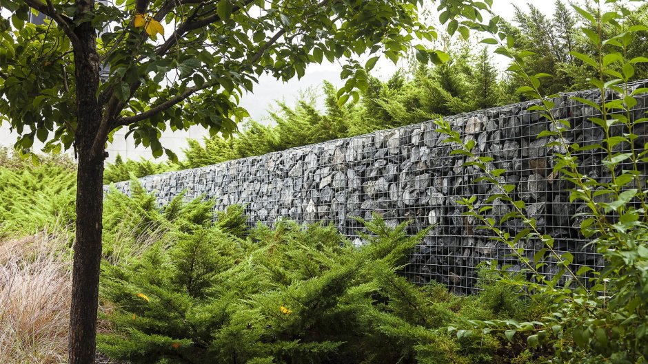 Подпорная стенка сады Боболи