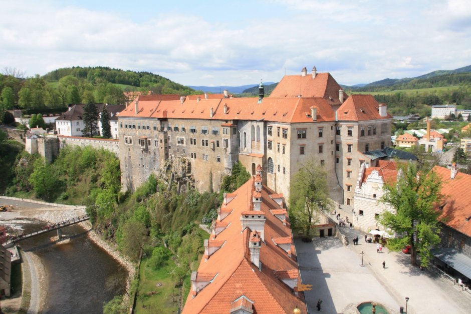 Чешский Крумлов достопримечательности замок
