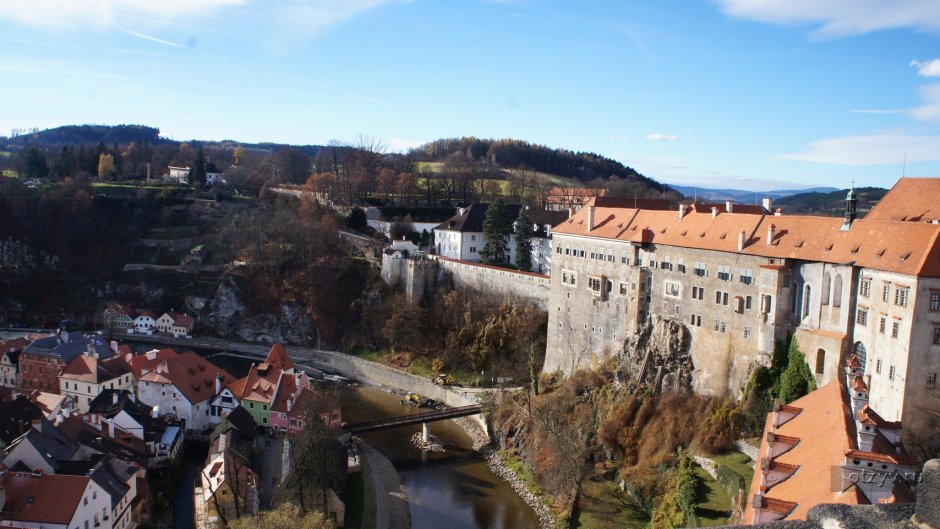 Чешский Крумлов замок