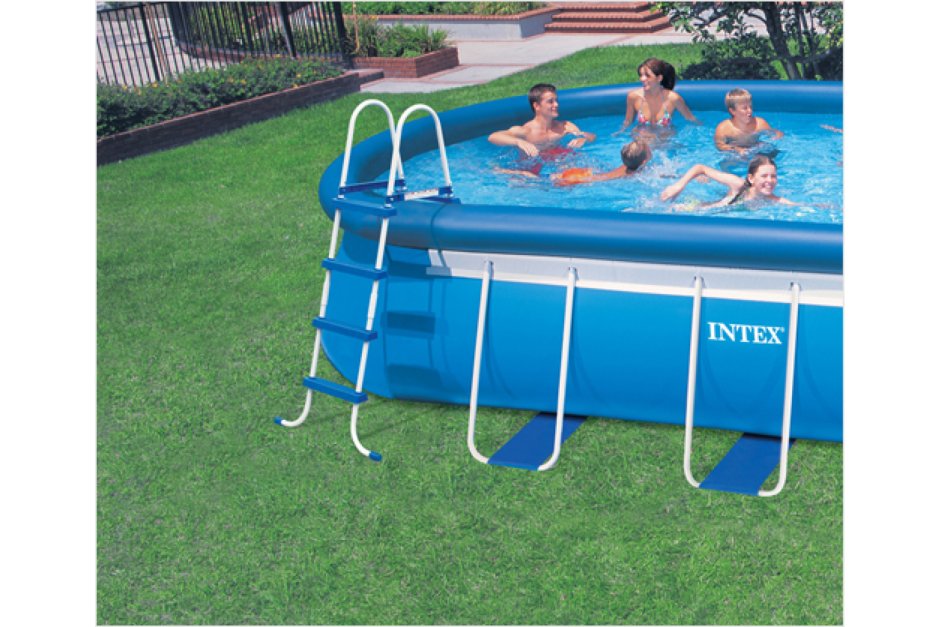 Лестница для бассейна h-122 см Intex (28066)