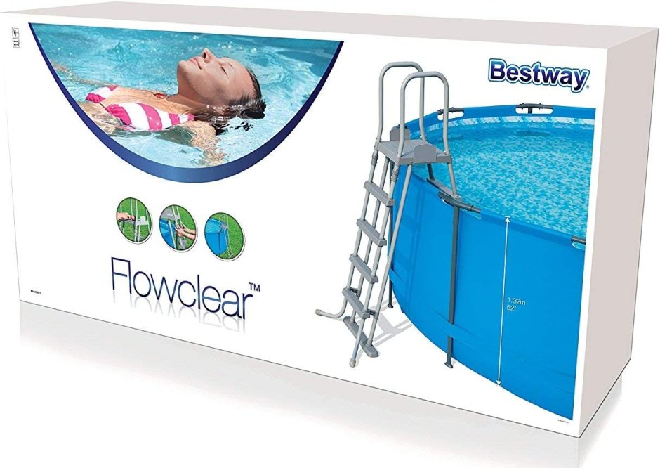 Лестница для бассейна Bestway 132
