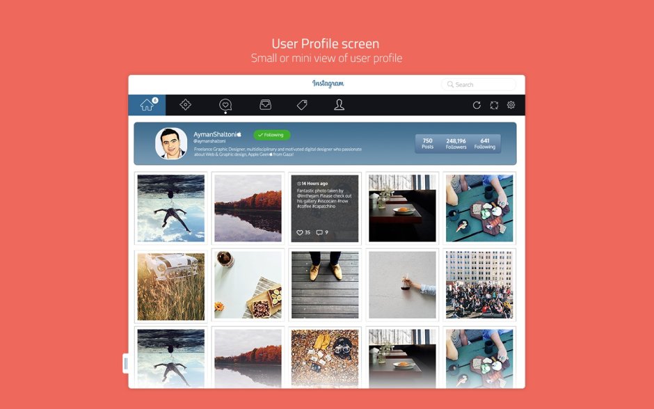 Supermarket Instagram Template