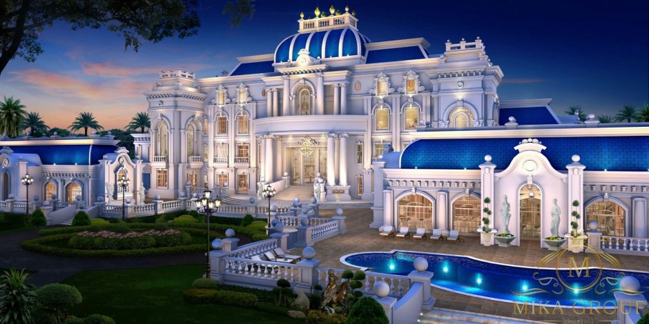 Дворец Luxury Antonovich Холл колонны