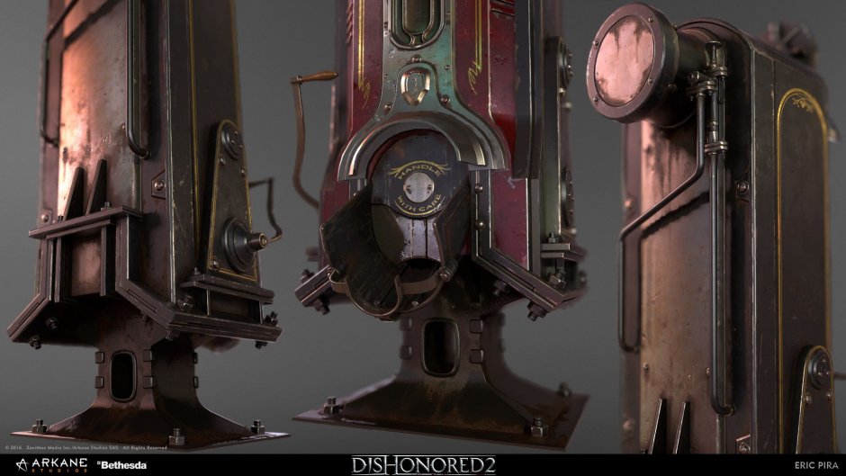 Dishonored 2 арт стимпанк