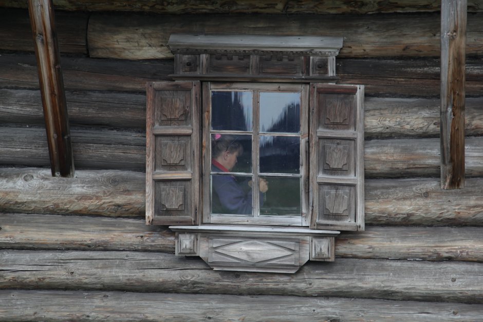 Старые Деревенские окна