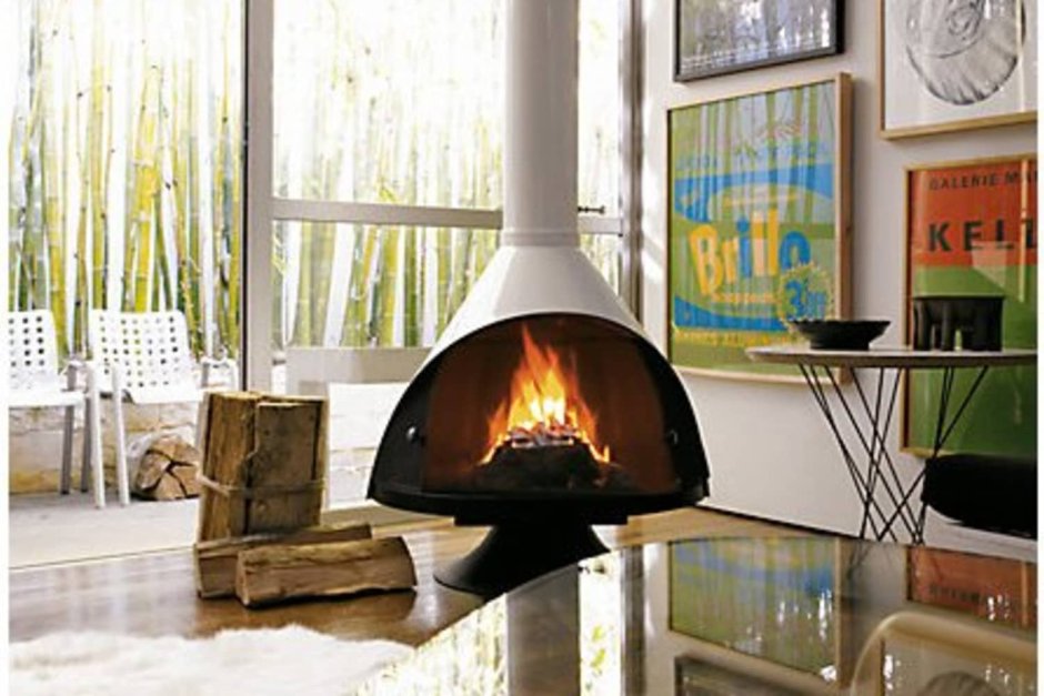 Дровяная печь-камин Fireplace hordo