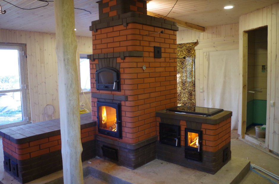 Дровяная печь-камин Fireplace hordo
