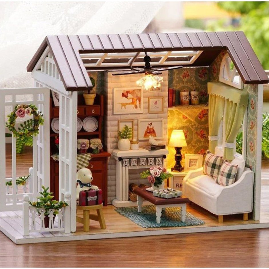 Dollhouse Miniature кукольный домик румбокс
