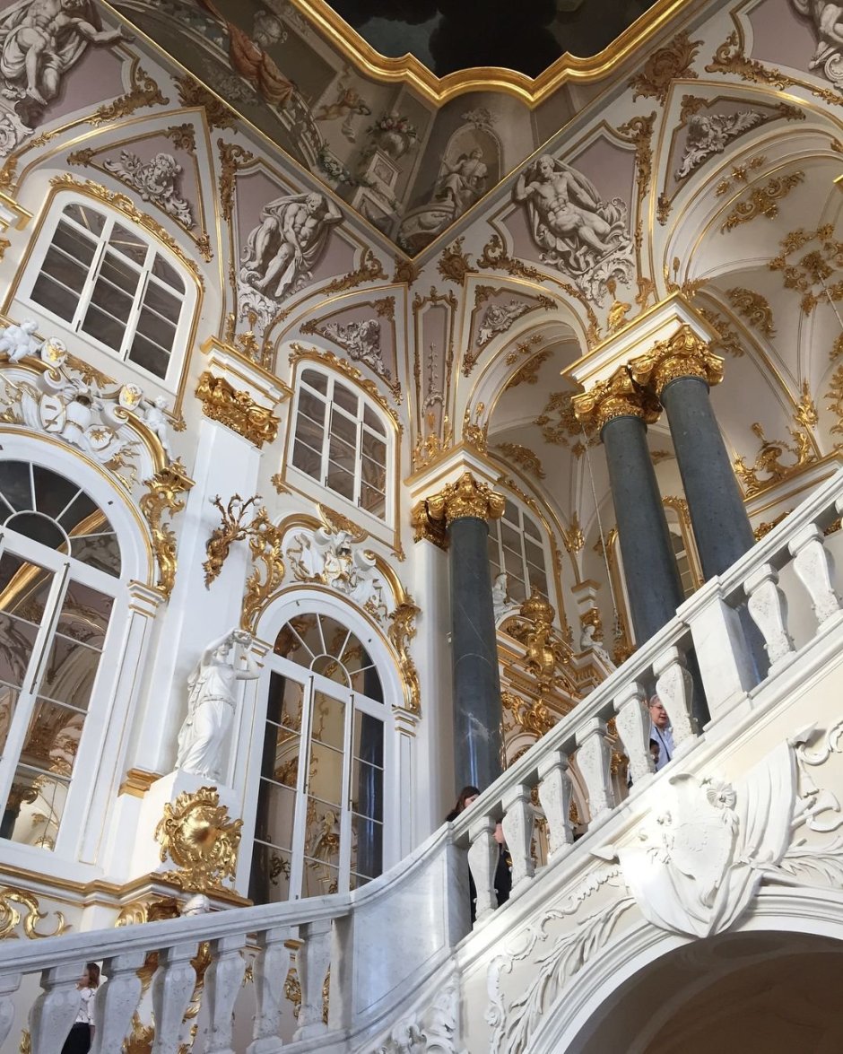 Интерьер в стиле рококо 17 век