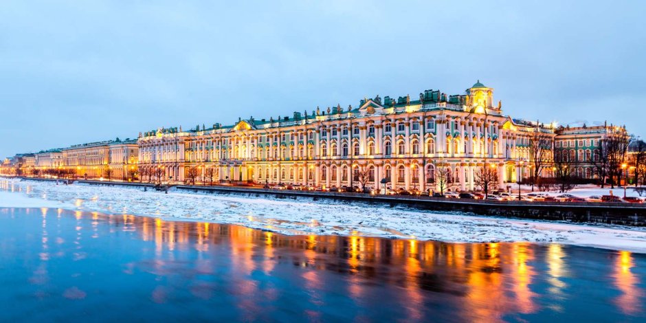 Санкт Петербург летом красивые Эрмитаж