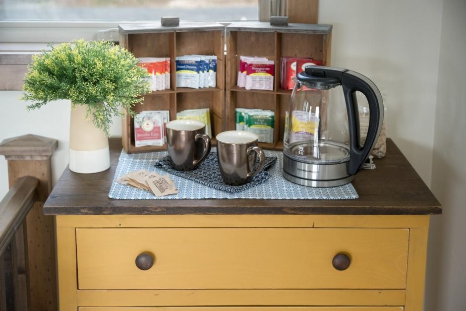 Кофейный уголок на кухне