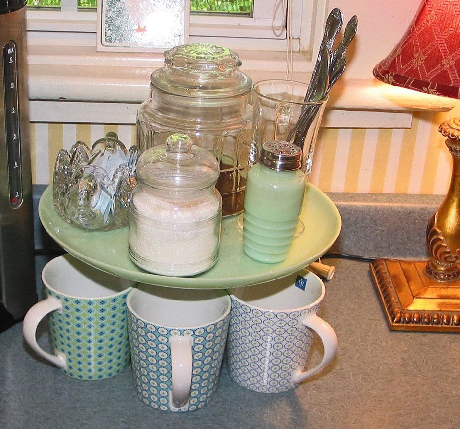 Кофейный уголок на кухне