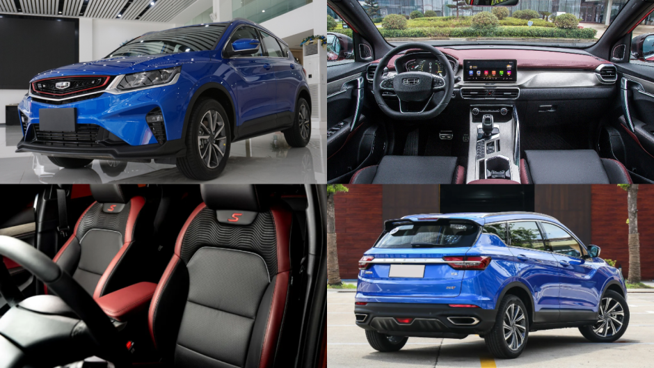 Geely Coolray интерьер