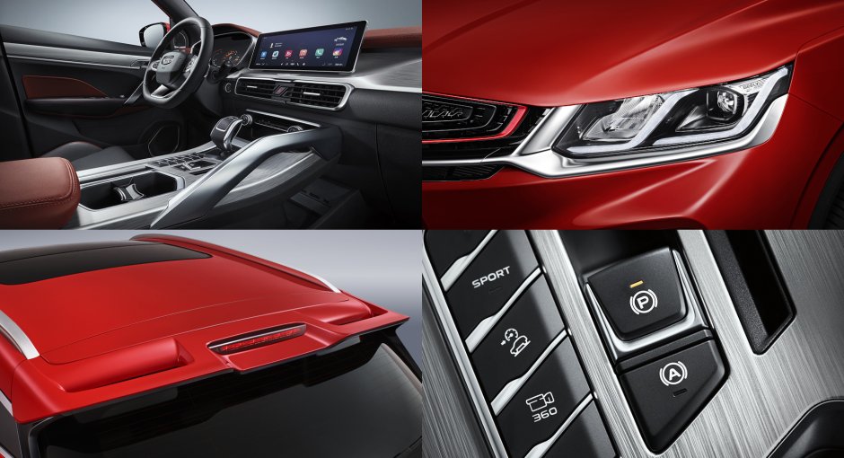 Geely Coolray 2021 комплектации