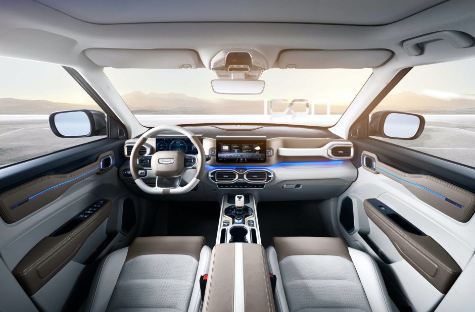 Geely Coolray интерьер