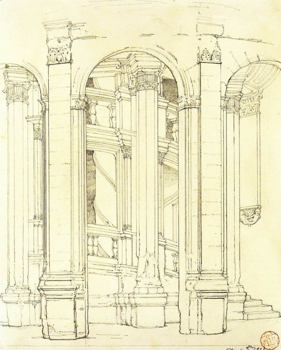 Посольская лестница Версаль